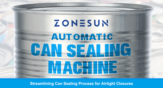 ZONESUN ZS-AFK300 AUTOMATIC CAN SEALING MACHINE: STREAMLINING CAN SEALING PROCESS FOR AIRTIGHT CLOSURES