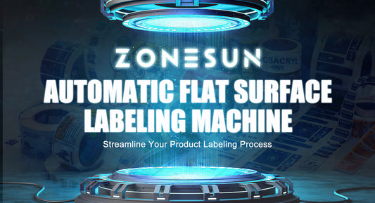 STREAMLINE YOUR PRODUCT LABELING PROCESS WITH THE ZONESUN ZS-TB105F AUTOMATIC FLAT SURFACE LABELING MACHINE