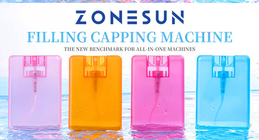 ZONESUN ZS-FYG01 Automatic 10 Diving Nozzles Peristaltic Pump Liquid Filling Capping Machine: Efficient and Versatile Solution