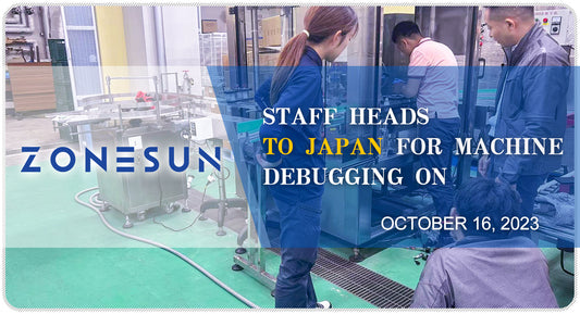 ZONESUN TEAM CONDUCTS MACHINE DEBUGGING IN JAPAN ON OCTOBER 16, 2023