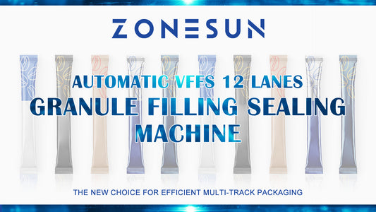 ZONESUN ZS-FSL12 Automatic VFFS Granule Filling Sealing Machine - Enhance Your Packaging Efficiency