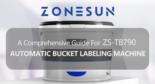 ZONESUN ZS-TB790 Automatic Bucket Labeling Machine