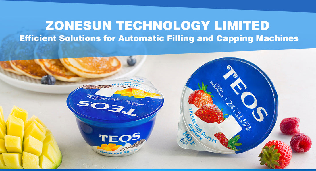 CUSTOMIZED SOLUTION BY ZONESUN TECHNOLOGY LIMITED: AUTOMATIC CUP FILLING AND SEALING MACHINE