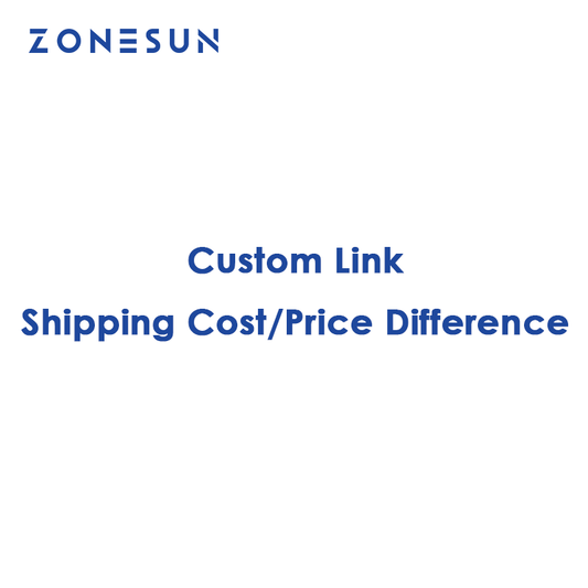 ZONESUN Customized Link For Shipping Cost & Price Difference