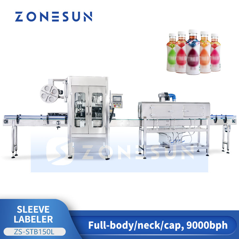 ZONESUN ZS-STB150L Bottle Sleeving And Shrinking Labeling Machine