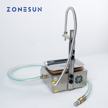 ZONESUN ZS-L17 Filling Weighing Machine Viscous Fluid Packaging Equipment 17L/min