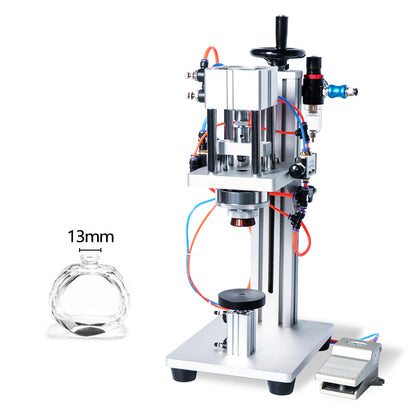 ZONESUN ZS-YG08 13/15/18/20mm Pneumatic Perfume Capping Machine