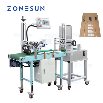 ZONESUN ZS-TB160P Automatic High Speed Flat Surface Labeling Machine