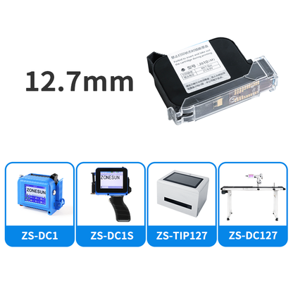 ZONESUN Ink Box For Handheld Intelligent Inkjet Printer Coding Machine ZS-IC1