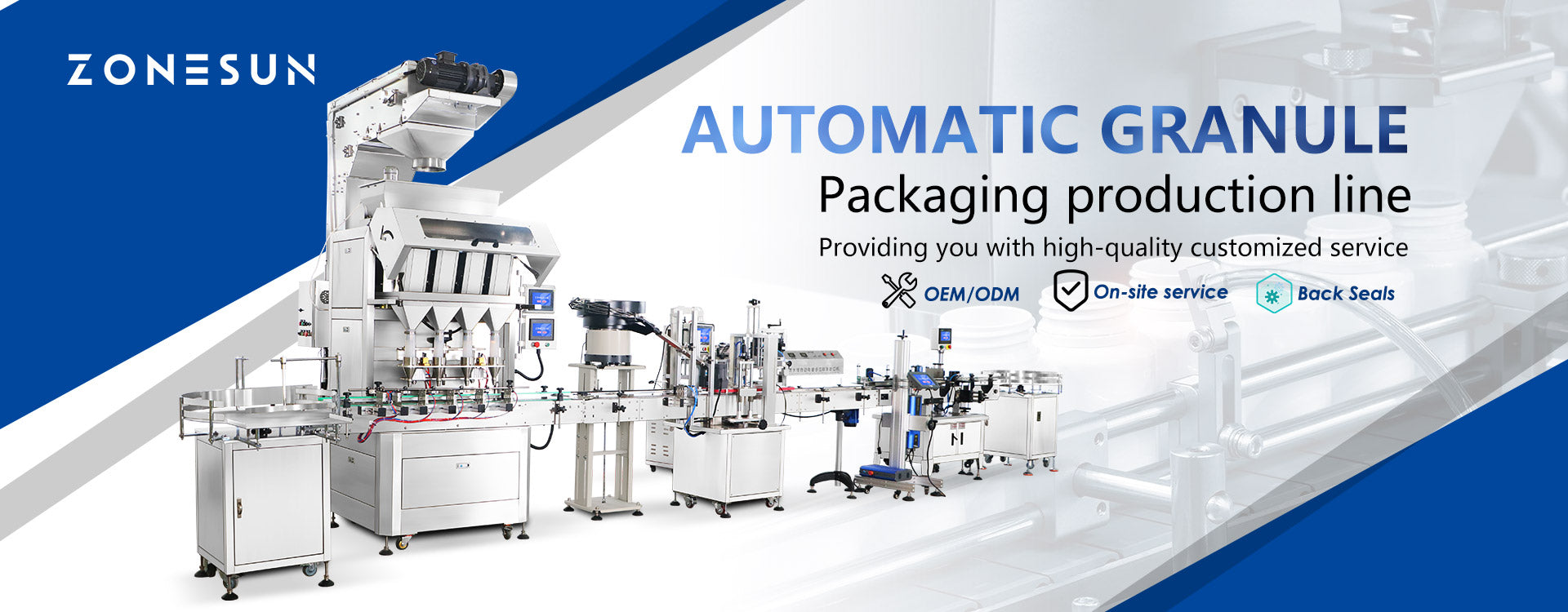 automatic packaging production line