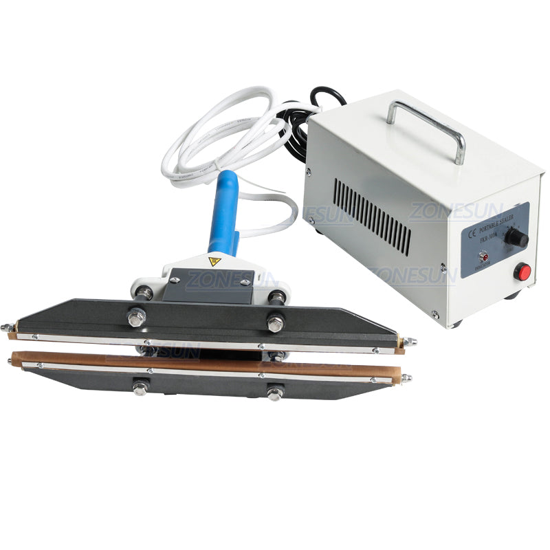 ZONESUN 200/300/400mm Direct-heat Hand-held Plier Sealing Machine