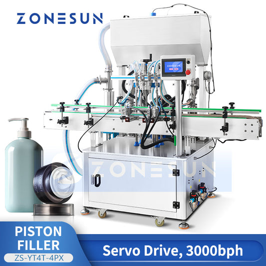 Servo Piston Automatic Paste Filling Machine