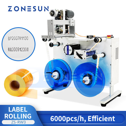 Label Rewinding Machine