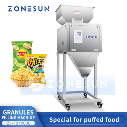 granules filling machine