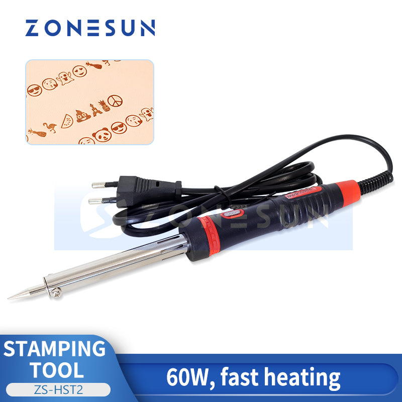 ZONESUN Handheld Hot Stamping Machine Leather Heat Embossing Tools ZS-HST2