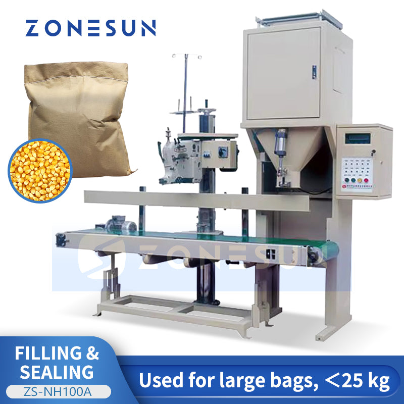 ZONESUN ZS-NH100A Grain Particle Filling Sealing Bagging Machine