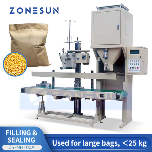 ZONESUN ZS-NH100A Grain Particle Filling Sealing Bagging Machine