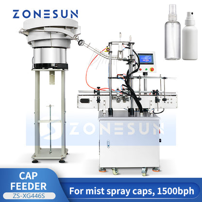 ZONESUN ZS-XG446S Automatic Cap Feeder for Trigger Spray Lid