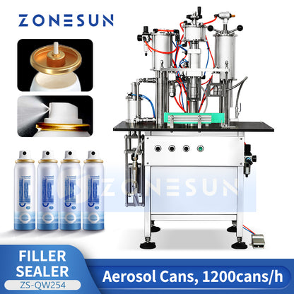 Aerosol Filling Sealing Machine