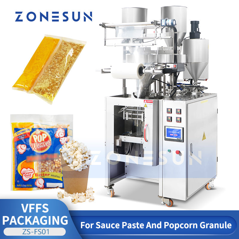 popcorn filling sealing machine