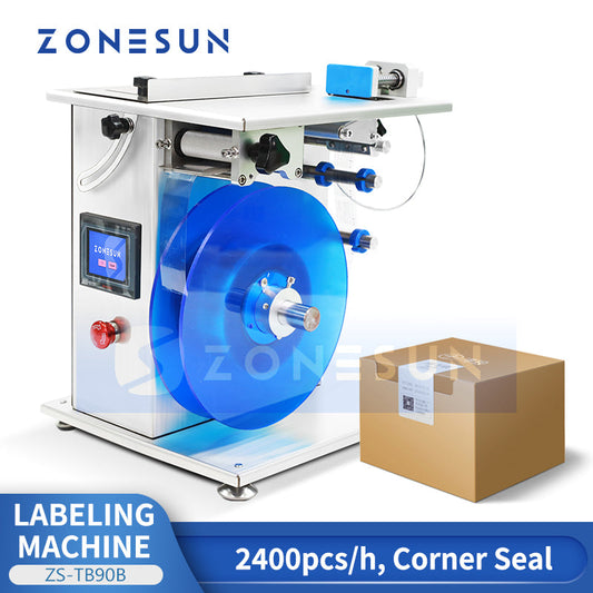 ZONESUN ZS-TB90B Corner Seal Label Applicator