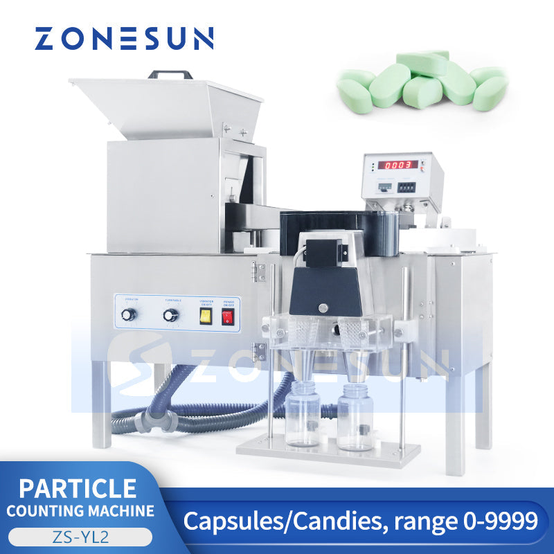 ZONESUN ZS-YL2 Candy Counting Machine Particle Filling Machine