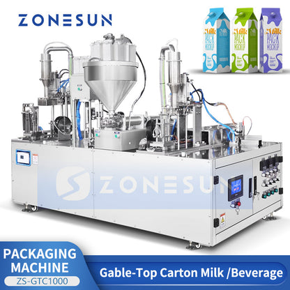 gable-top carton filling machine