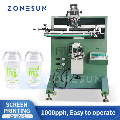 ZONESUN ZS-SWP1 Silk Screen Printing Machine LOGO Printer