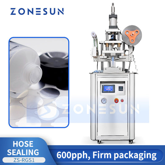 ZONESUN ZS-RGS1Aluminum Foil Sealing Machine Tube Orifice