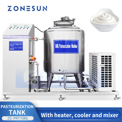 Milk Pasteurization & Refrigeration Tank