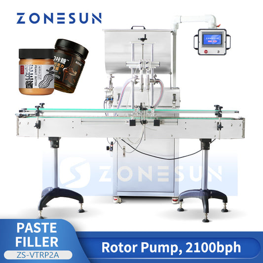 ZONESUN ZS-VTRP2A Automatic Paste Filler Sauce Filling Machine