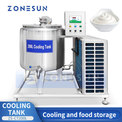 ZONESUN ZS-CT200L Milk Cooling Tank