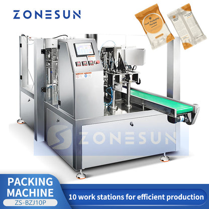 pouch filling sealing machine