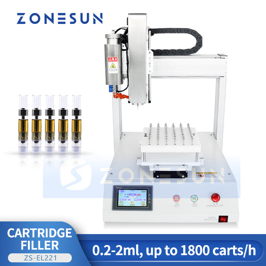 ZONESUN ZS-EL221 Automatic Oil Cartridge Filling Machine