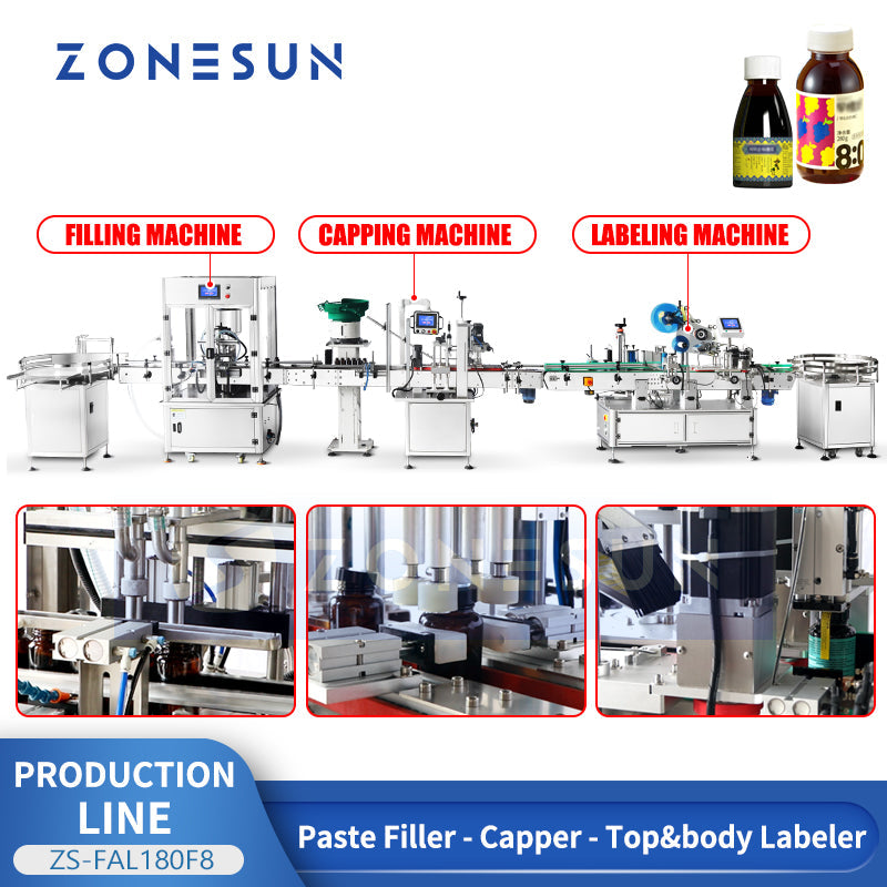 Paste Bottling Production Line