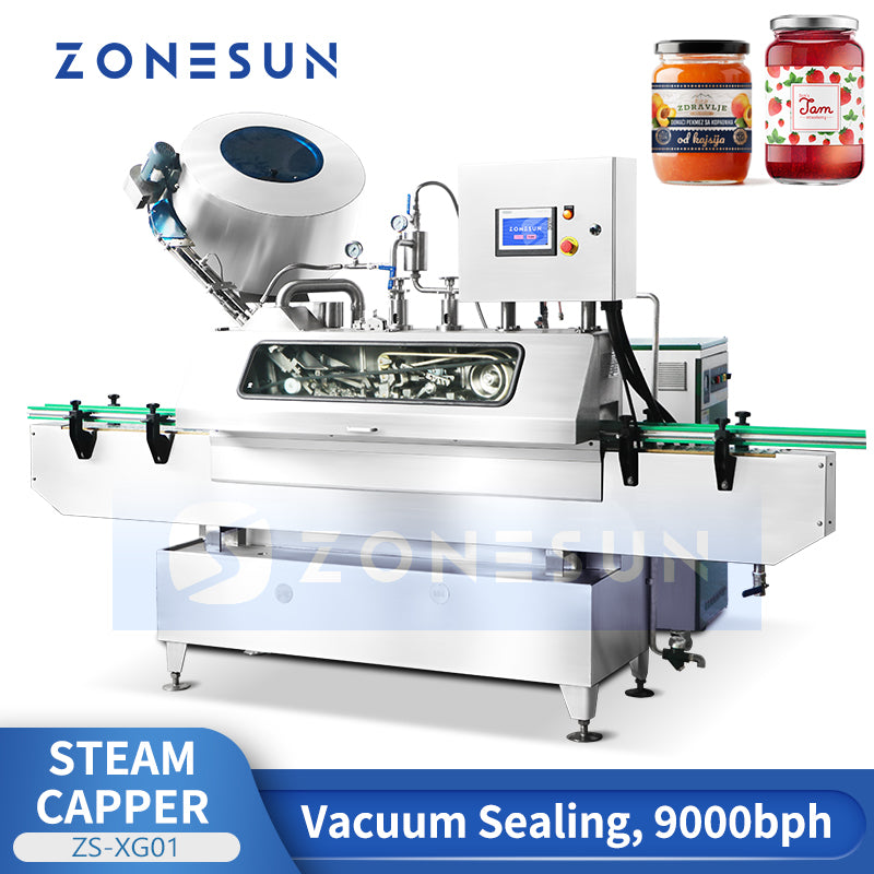 ZONESUN ZS-XG01 Steam Vacuum Can Sealing Machine