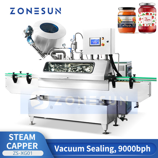 ZONESUN ZS-XG01 Steam Vacuum Can Sealing Machine