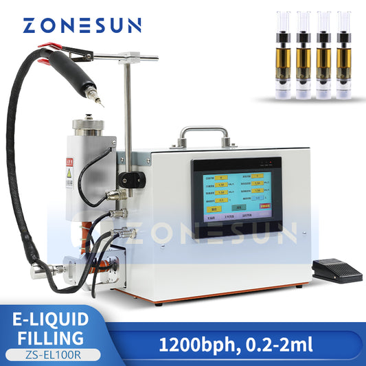 ZONESUN ZS-EL100R Handheld Thick Liquid Filling Machine