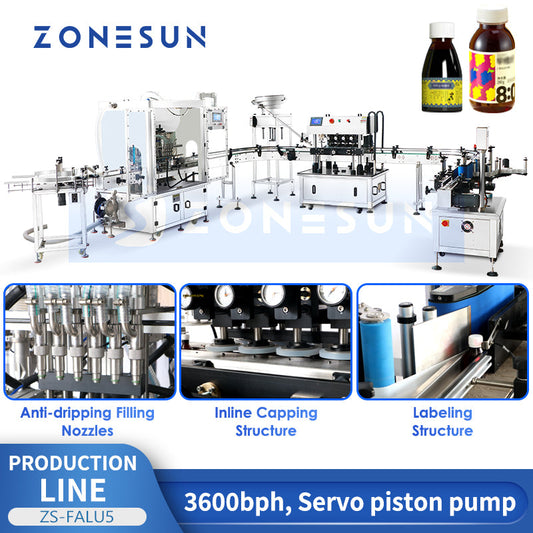 Automatic Honey Syrup Bottle Production Line