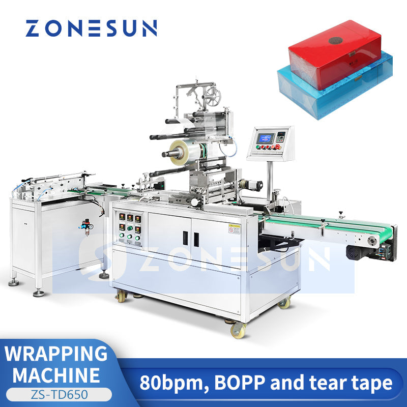 Automatic Cellophane Wrapping Machine