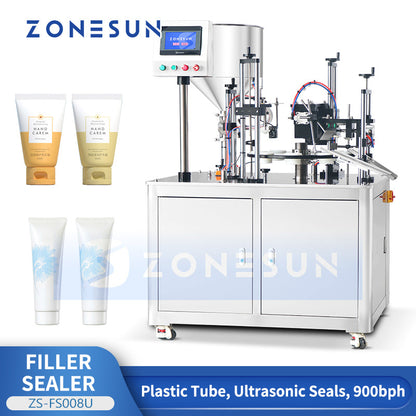 plastic tube filling sealing machine