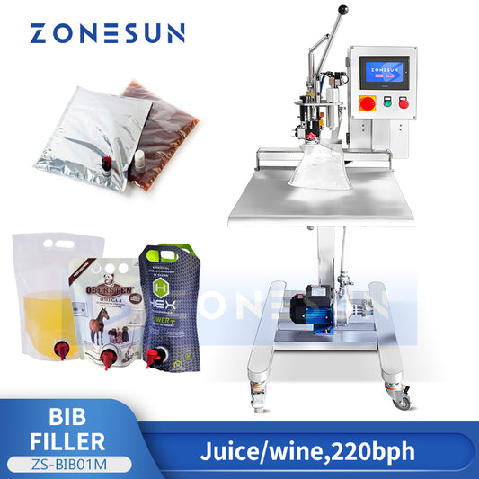 ZONESUN ZS-BIB01M Semi-automatic BIB Filler