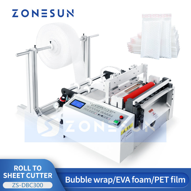 ZONESUN ZS-DBC300 Roll to Sheet Cutting Machine