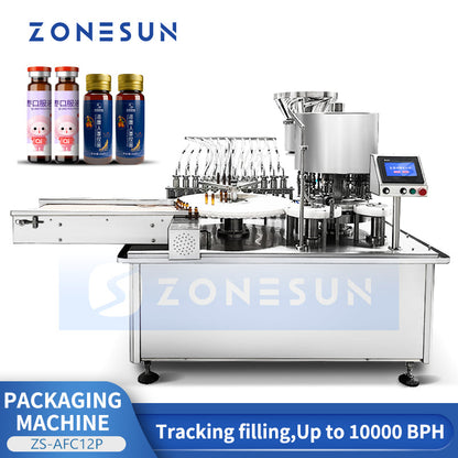 vial filling and sealing machine