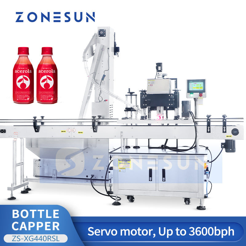 ZONESUN ZS-XG440RSL Automatic Servo Capping Machine