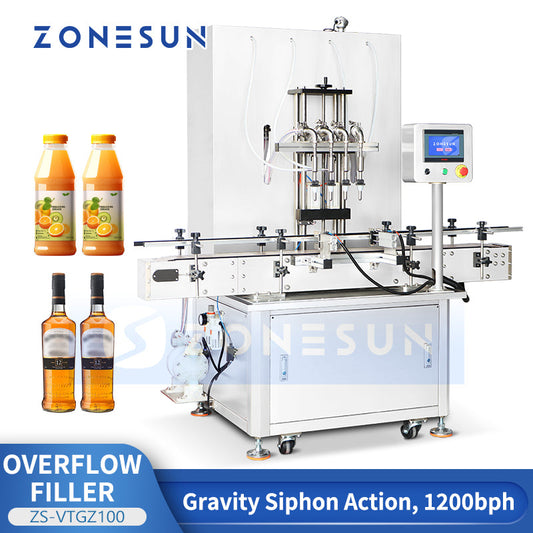 ZONESUN Gravity Bottle Filling Machine