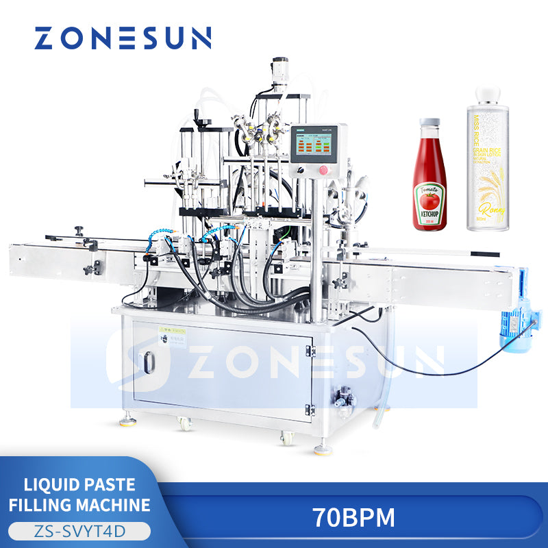 zonesun liquid paste filling machine