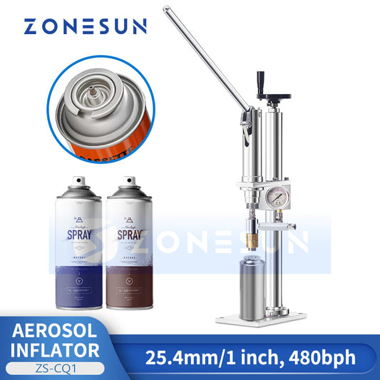 Manual Aerosol Can Gas Filler