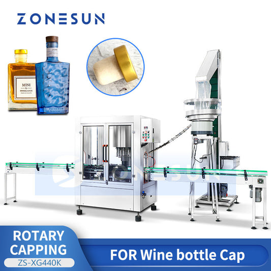 ZONESUN Wine Bottle Cork Pressing Machine ZS-XG440K