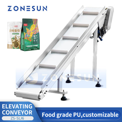 ZONSUN ZS-SLJ6 Finish Product Elevating Conveyor